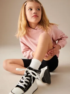 Sneakers*Next - Extra Chunky Lace-Up With Zip Trainers Zwart