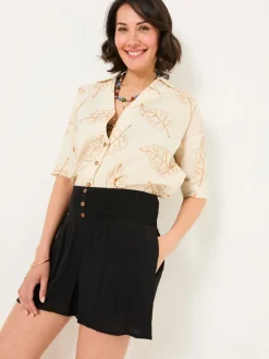 Shorts|Fat Face - FatFace Flippy Shorts Zwart