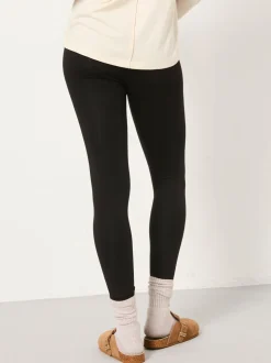 Leggings En Joggingbroeken|Fat Face - FatFace High Rise Legging Zwart