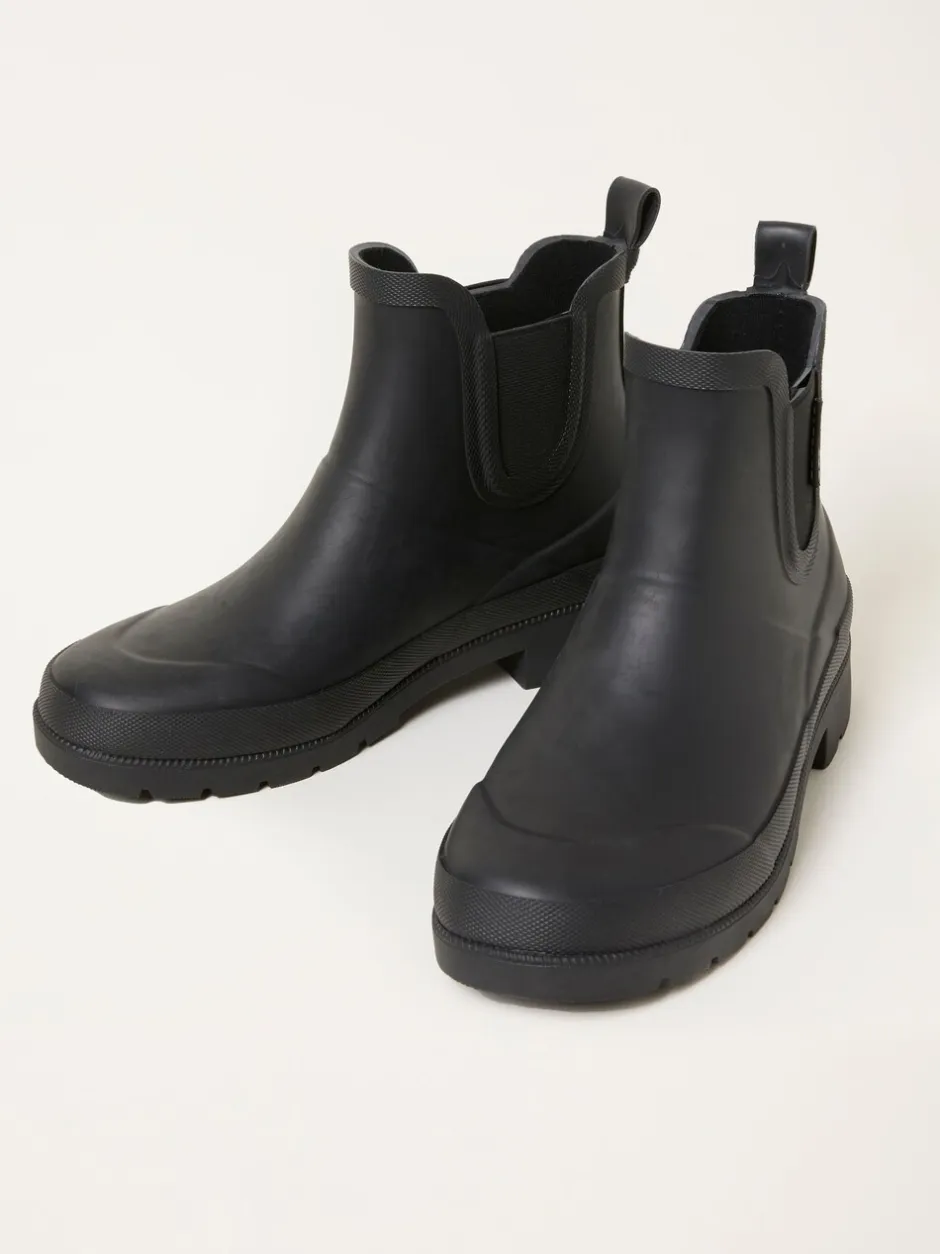 Laarzen*Fat Face - FatFace Rubber Ankle Welly Zwart