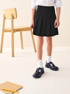 Shorts En Rokken|Next - Fietsshort en geplooide rok set (3-17jr) Zwart