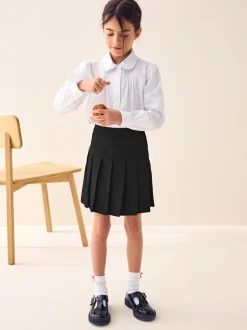 Shorts En Rokken|Next - Fietsshort en geplooide rok set (3-17jr) Zwart