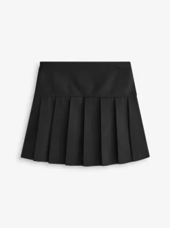 Shorts En Rokken|Next - Fietsshort en geplooide rok set (3-17jr) Zwart