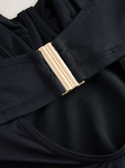 Badkleding*Next - F-K ondersteunend badpak met beugel Zwart