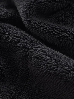 Kamerjassen*Next Zwart - Fleece badjas (1,5-16jr)