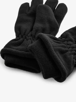 Mutsjes En Antikrabwantjes|Mutsen, Handschoenen En Sjaals*Next - Fleece handschoenen (3-16jr) Zwart
