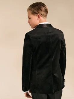 Kostuums En Herenvesten*Next - Fluwelen blazer (3 - 16 jr) Zwart