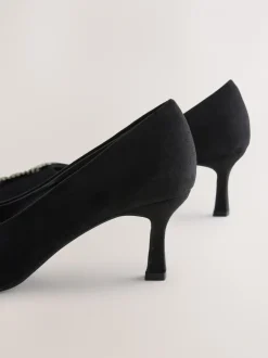Schoenen Met Hakken*Next Zwart - Forever Comfort - Spitse hakken met siersteentjes