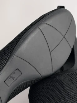 Lage Schoenen|Next Zwart - Forever Comfort® Comfort Flyknit Ballet Flats