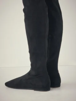 Boots*Next Zwart - Forever Comfort® Flat Sock Over The Knee Boots