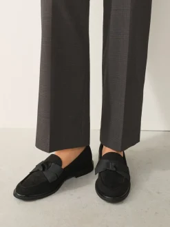 Lage Schoenen*Next Zwart - Forever Comfort® Instappers met Strik