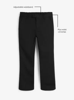 Schoolkleding|Broeken En Chino's|Next - Formele schoolbroek (3-17jr) Zwart