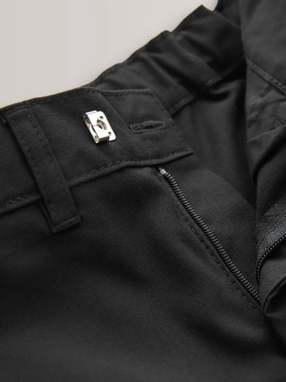 Schoolkleding|Broeken En Chino's*Next - Formele skinny schoolbroek met stretch (3-17 jr) Zwart