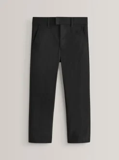 Schoolkleding|Broeken En Chino's|Next - Formele skinny schoolbroek met stretch (3-17 jr) Zwart