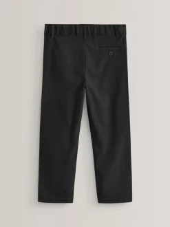 Schoolkleding|Broeken En Chino's|Next - Formele skinny schoolbroek met stretch (3-17 jr) Zwart