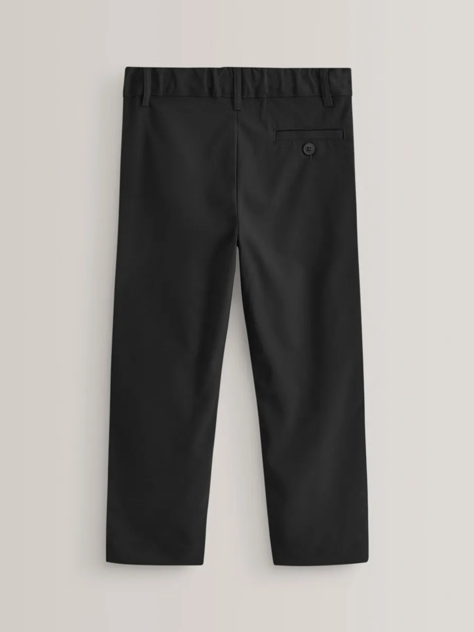 Schoolkleding|Broeken En Chino's|Next - Formele skinny schoolbroek met stretch (3-17 jr) Zwart