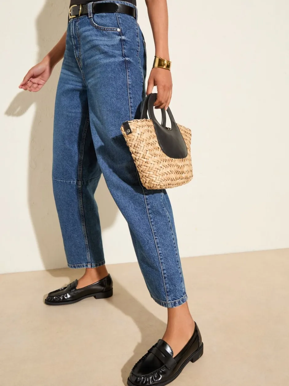 Lage Schoenen*Friends Like These - Flat Ruched Comfort Slip On Penny Loafers Zwart