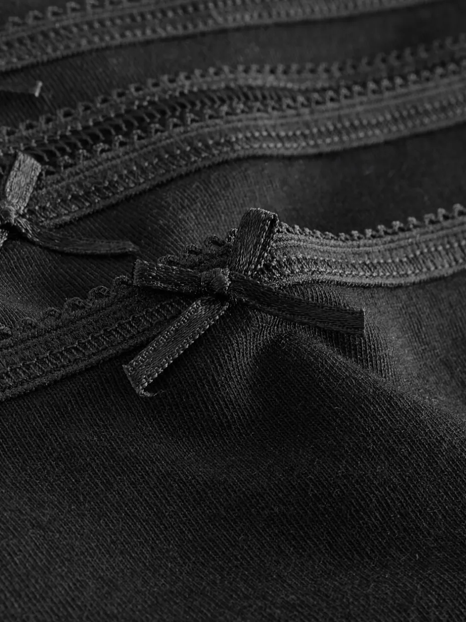 Onderbroeken*Next Zwart - Full Briefs Cotton Knickers 10 Pack