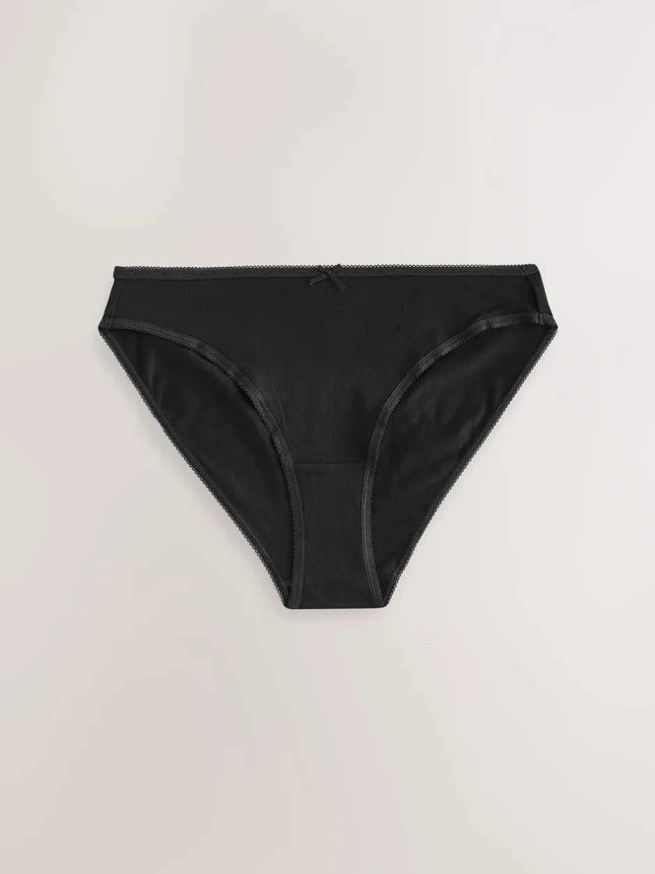 Onderbroeken*Next Zwart - Full Briefs Cotton Knickers 10 Pack