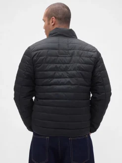 Jassen En Jacks*Gap - ColdControl Shower Resistant Puffer Jacket Zwart