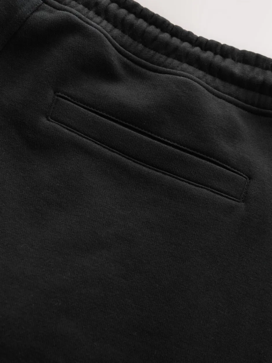 Shorts*Next - Geborstelde jersey shorts met ritszakken Zwart