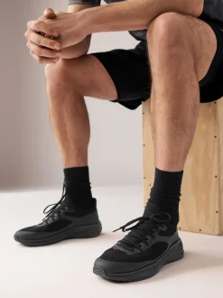 Sneakers*Next - Gebreide sneakers Zwart