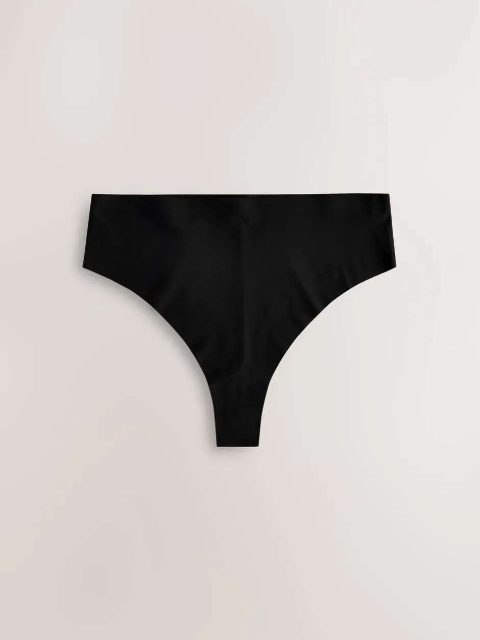 Onderbroeken*Next - Geen zichtbare onderbroeklijn comfortabele slips verpakking van 3 Zwart