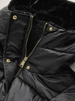 Jassen En Jacks*Next Zwart - Gewatteerd gilet