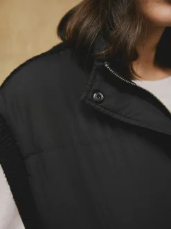 Jassen En Jacks*Next Zwart - Gewatteerd gilet