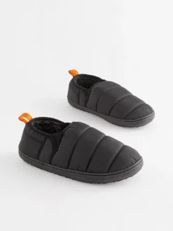 Pantoffels|Loungewear|Next Zwart - Gewatteerde pantoffels
