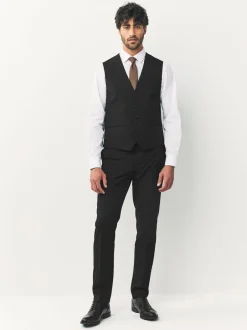 Vesten*Next - Gilet met regular fit Zwart