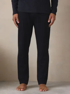 Pyjama's|Loungewear|Next - Graphic Long Sleeve Jersey Pyjamas Set Zwart