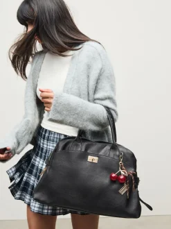 Tassen En Portemonnees*Next - Grote shopper met bedeltjes Zwart