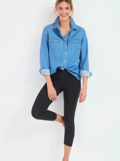 Sportkleding|Leggings En Joggingbroeken*Next - Half-lange leggings Zwart