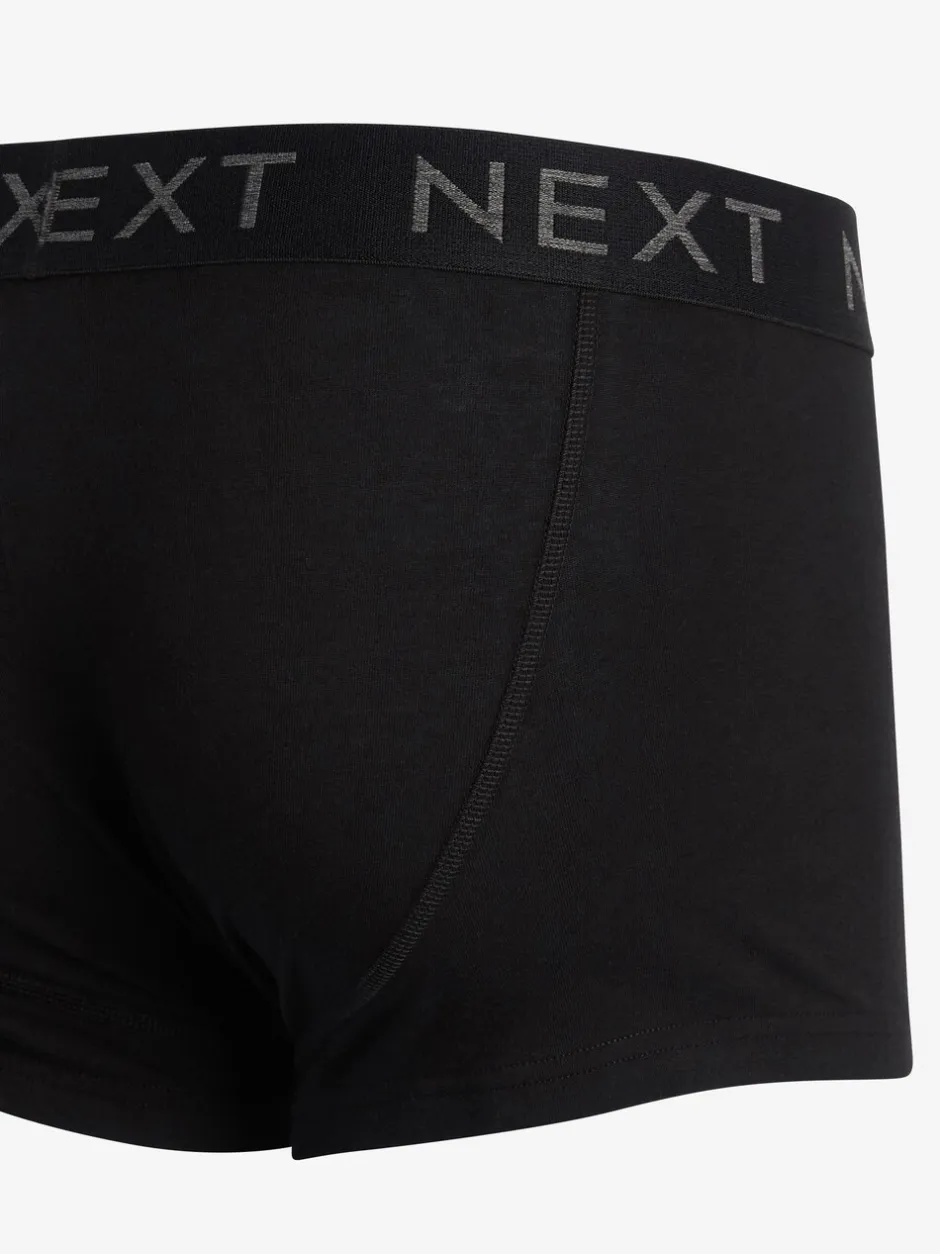 Ondergoed|Ondergoed|Next Zwart - Hipster boxers van katoenrijke mix