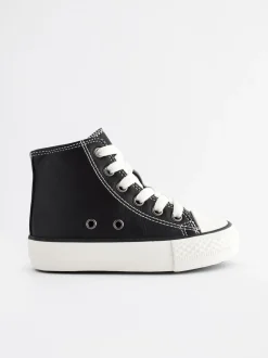 Sneakers|Next Zwart - Hoge sneakers