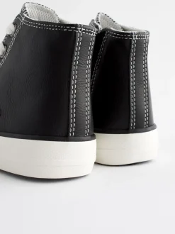 Sneakers|Next Zwart - Hoge sneakers