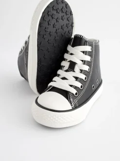 Sneakers|Next Zwart - Hoge sneakers