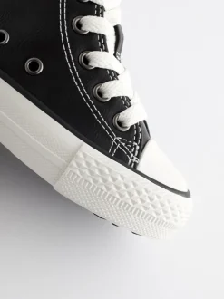 Sneakers|Next Zwart - Hoge sneakers