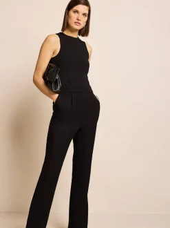 Kostuums En Werkkleding|Next Zwart - Hourglass broek op maat