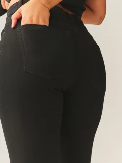 Jeans*Next - Hourglass Mid Rise Skinny Jeans Zwart