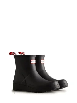 Laarzen|Hunter - Womens Play Nebula Short Wellies Zwart