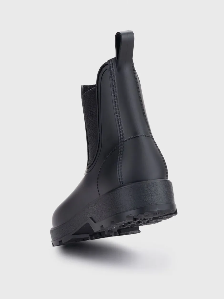 Laarzen*Igor - Oscar Ankle Black Wellies Zwart