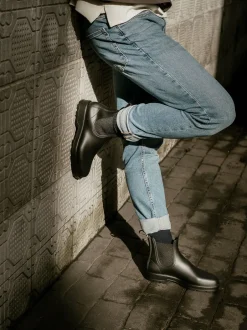 Laarzen*Igor - Oscar Ankle Black Wellies Zwart