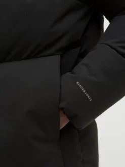 Jassen En Jacks|JACK & JONES - - Gewatteerd jack met capuchon Zwart