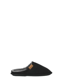 Pantoffels|JACK & JONES Zwart - Corduroy Mule Slippers