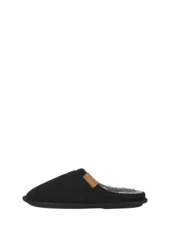 Pantoffels|JACK & JONES Zwart - Corduroy Mule Slippers