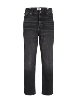 Jeans*JACK & JONES JUNIOR - Chris Relaxed Fit Black Jeans Zwart