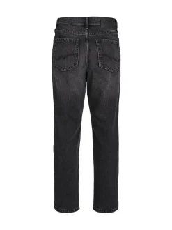 Jeans*JACK & JONES JUNIOR - Chris Relaxed Fit Black Jeans Zwart