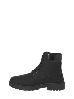 Boots|JACK & JONES - Lace Up Ankle Boots Zwart